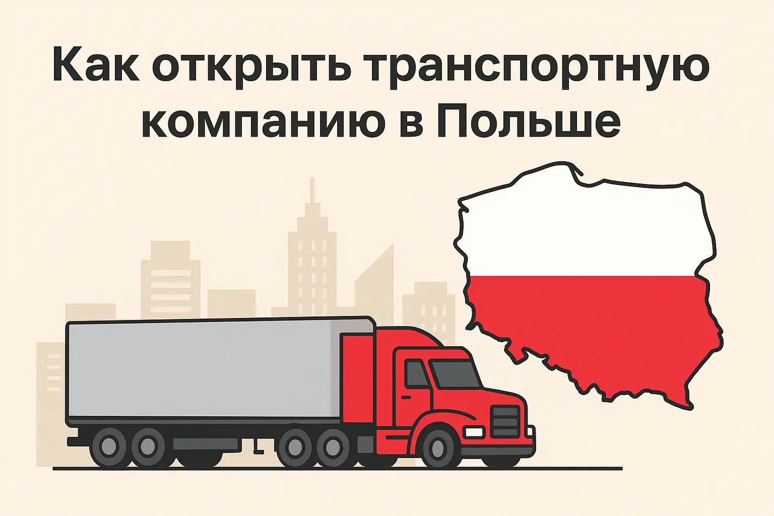 Read more about the article Jak otworzyć firmę transportową w Polsce