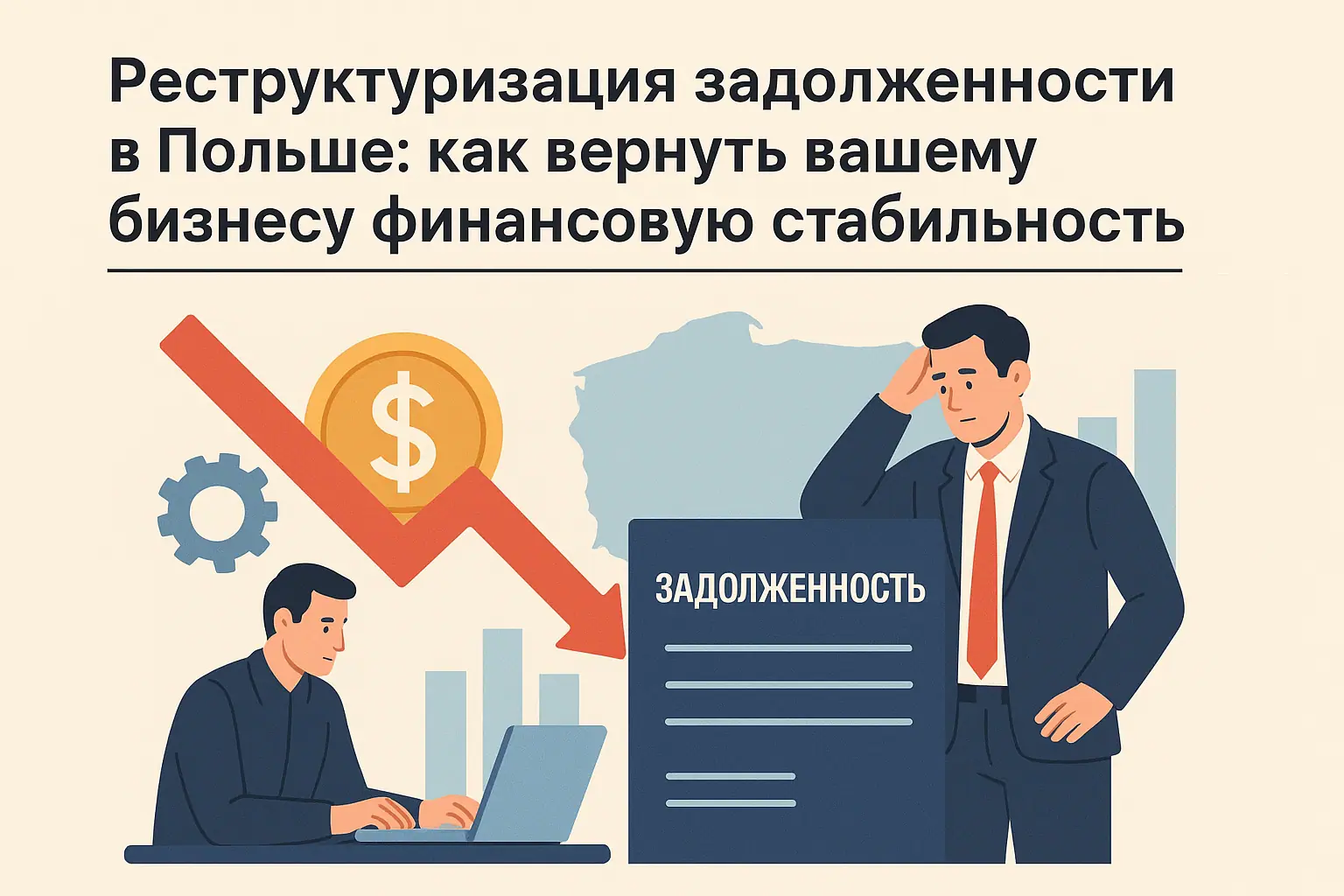 Read more about the article Restrukturyzacja zadłużenia w Polsce: jak przywrócić finansową stabilność Twojej firmie