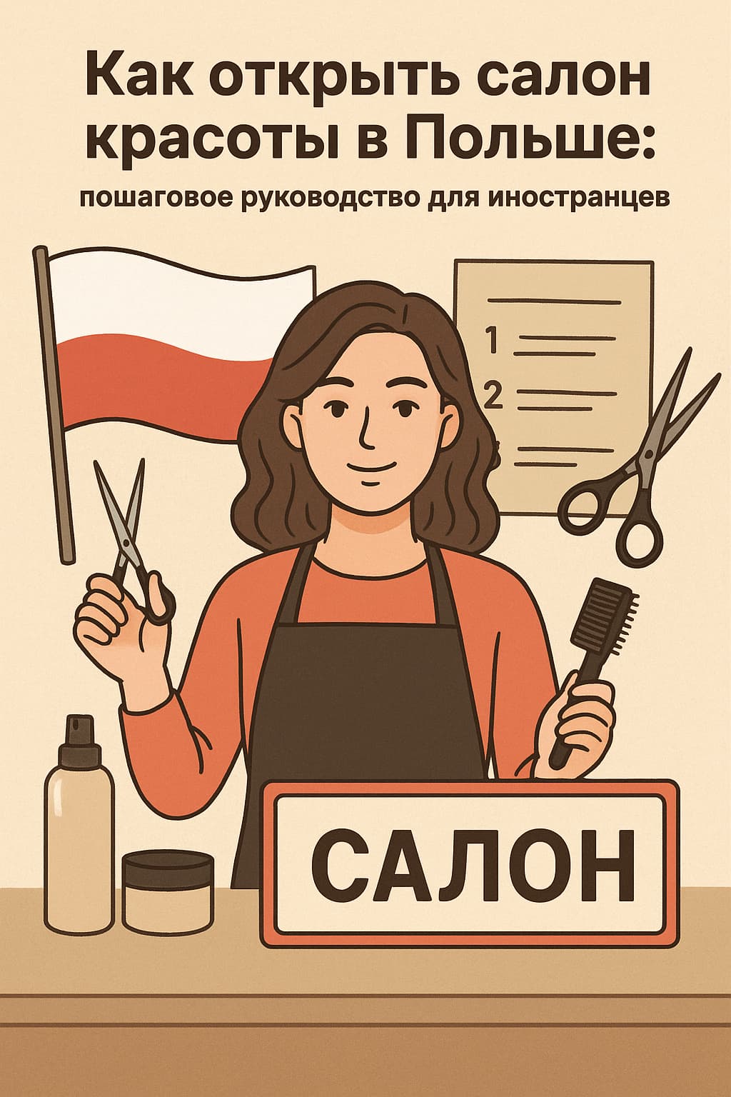 Детальніше про статтю Як відкрити салон краси в Польщі: покрокова інструкція для іноземців