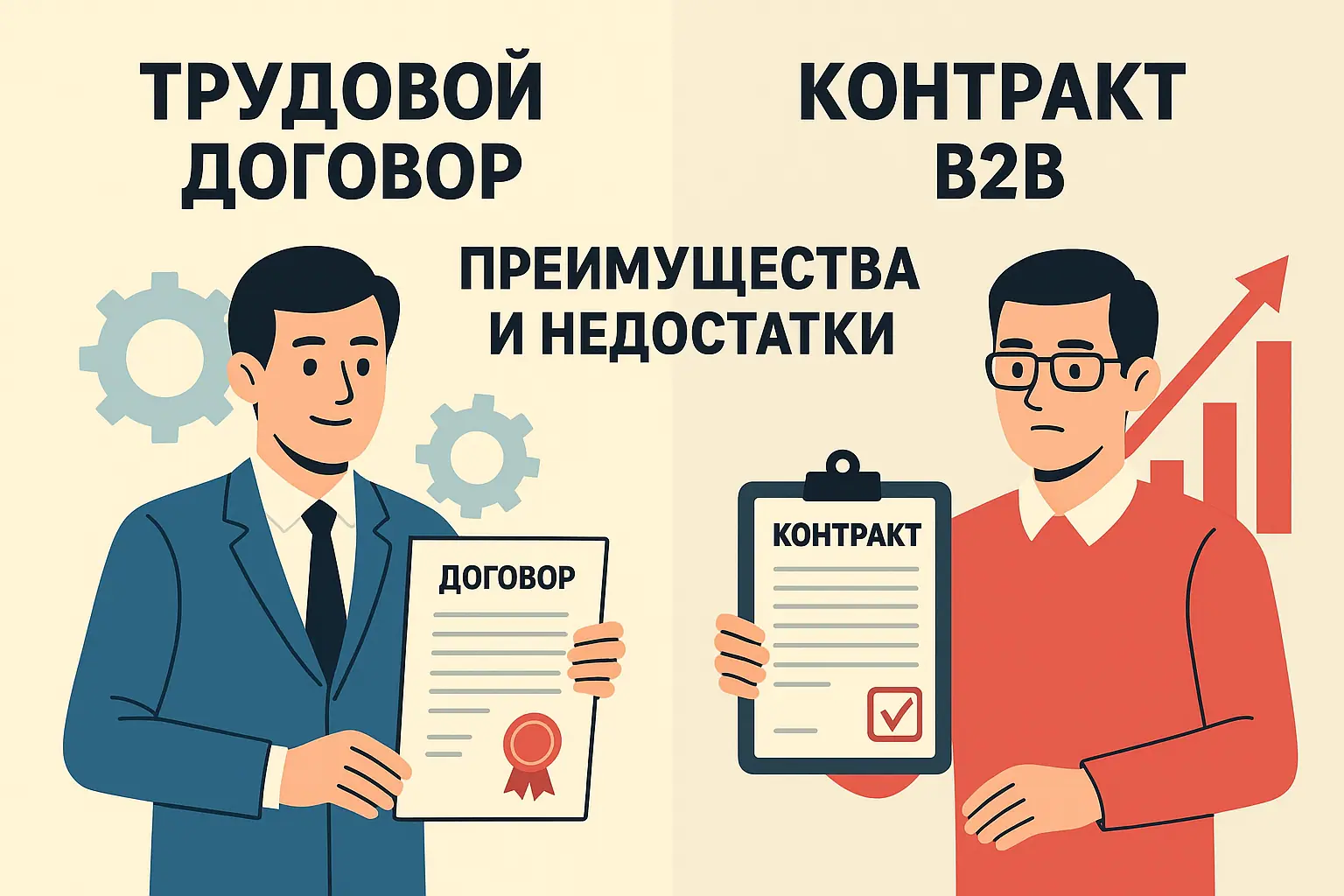 Детальніше про статтю Трудовий договір або контракт B2B у Польщі